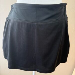 Head Black Athletic Skort with Built-In Short, Size M